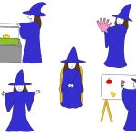 おはなしかご・魔法使い5人