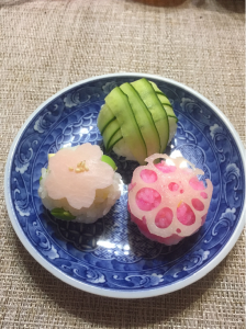 2022年3月  なかよしクッキングABクラス　てまりずし写真