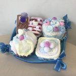 お掃除スポンジで作ったケーキ
