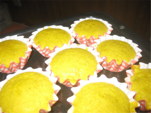 かぼちゃケーキ画像