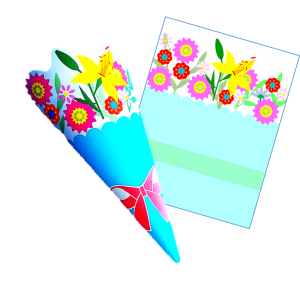 パソコン講座　ペーパーブーケ