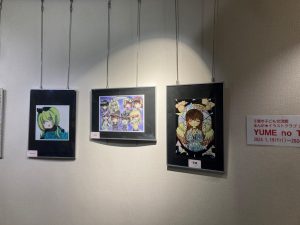 まんが・イラストクラブ作品展示