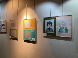 まんが・イラストクラブ作品展示
