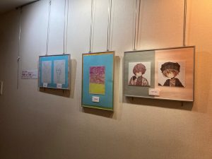 まんが・イラストクラブ作品展示