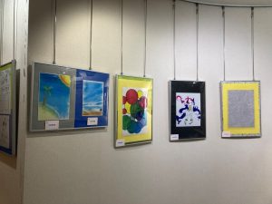 まんが・イラストクラブ作品展示