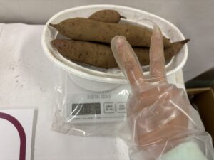 さつまいも400gチャレンジ
