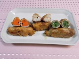 2026.2幼児　肉巻き野菜