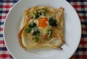 目玉焼きガレット